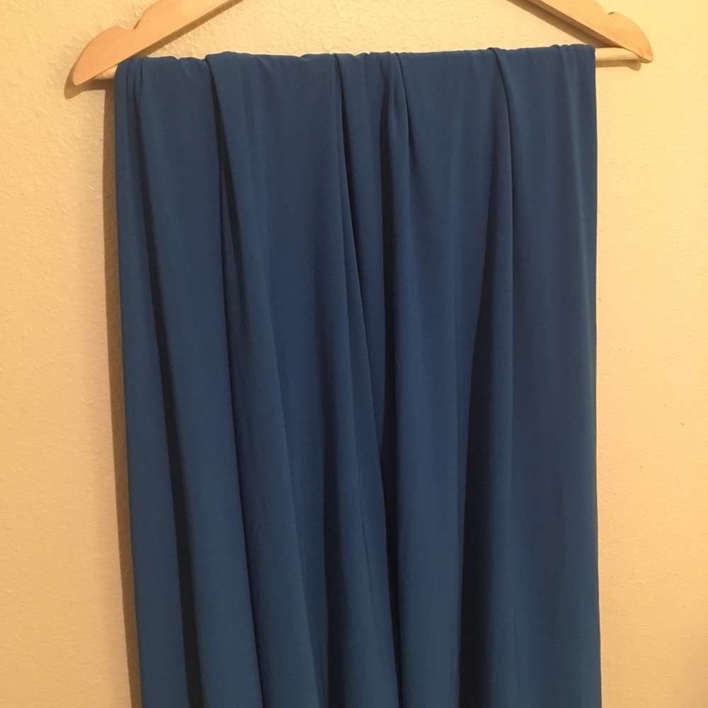 🦄NWOT LLR LuLaRoe Solid Blue Slinky Maxi